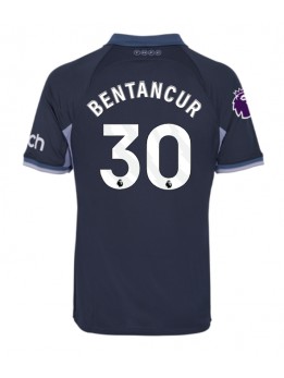 Billige Tottenham Hotspur Rodrigo Bentancur #30 Bortedrakt 2023-24 Kortermet